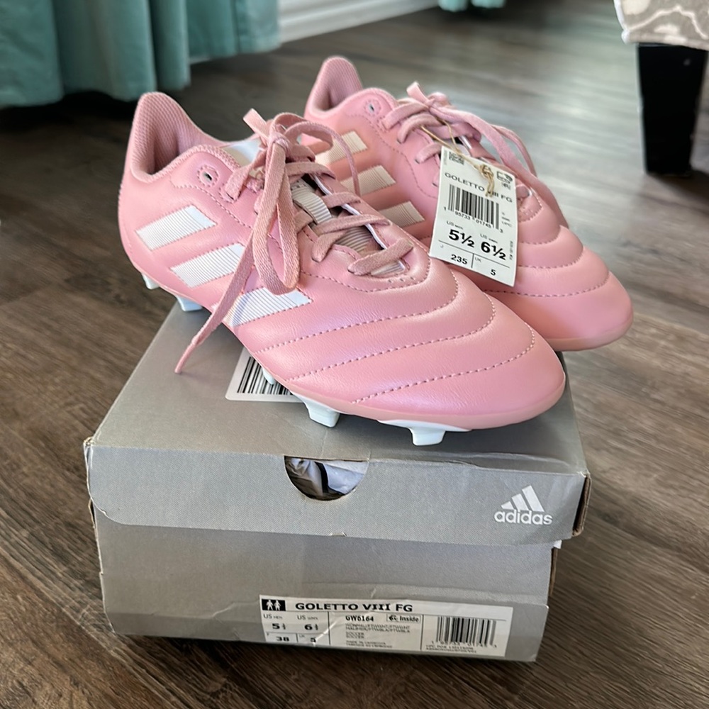 Brand new with tags Adidas Goletto VIII FG soccer cleats